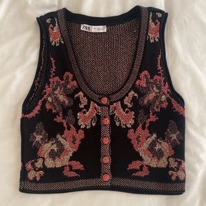 Knit vest